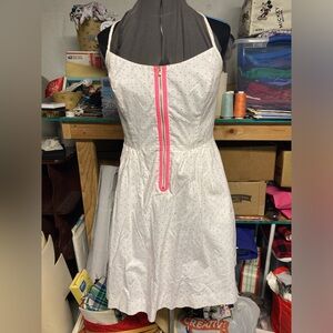 GUC Lilly Pulitzer White and Neon Sundress size 6